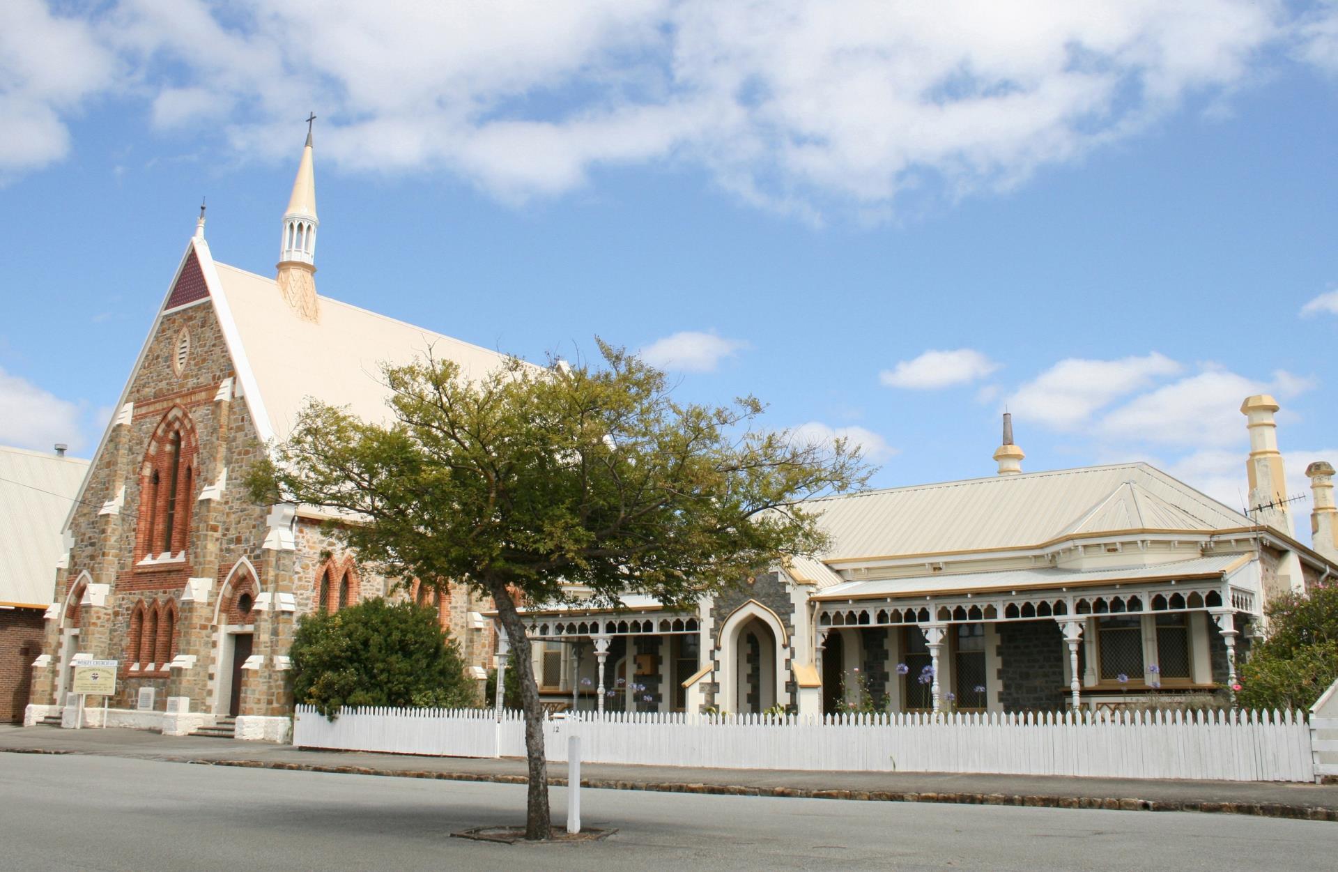 Image of Methodist Church and Manse