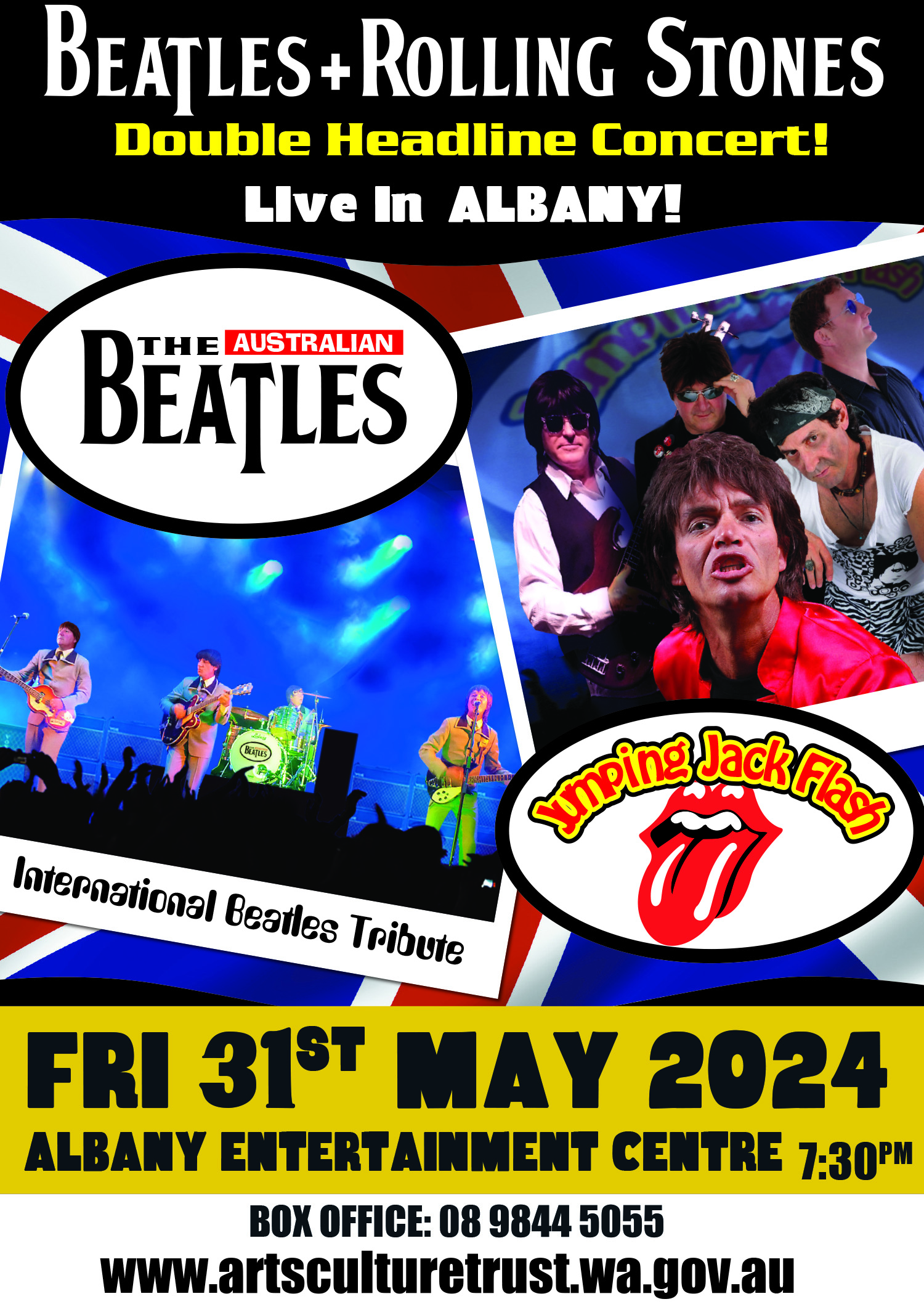 Beatles & Stones @ Albany Entertainment Centre