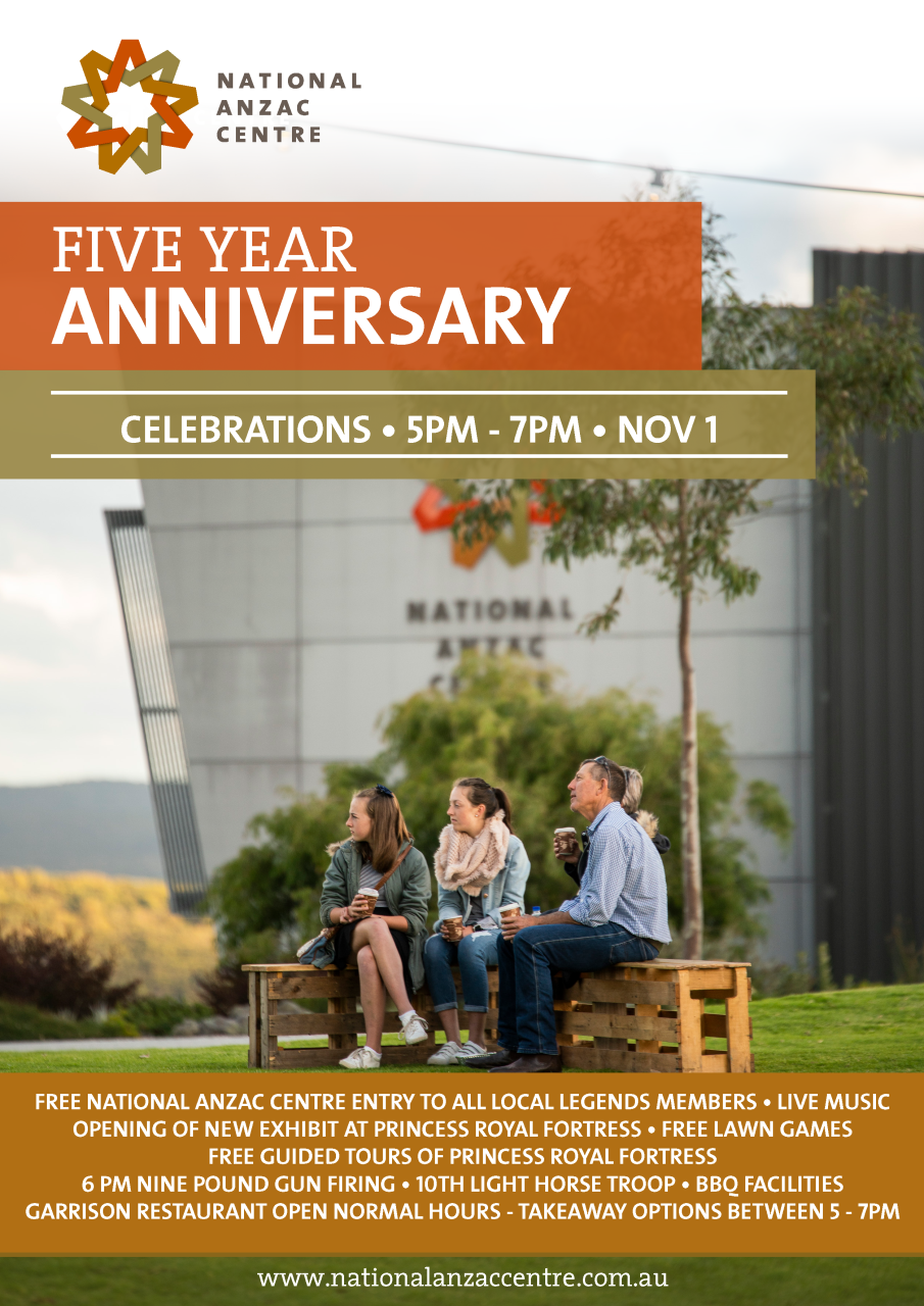 National Anzac Centre 5 Year Anniversary