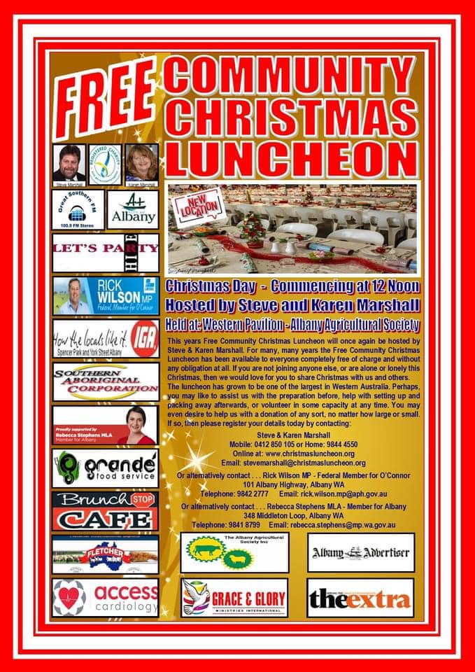 Free Community Christmas Luncheon