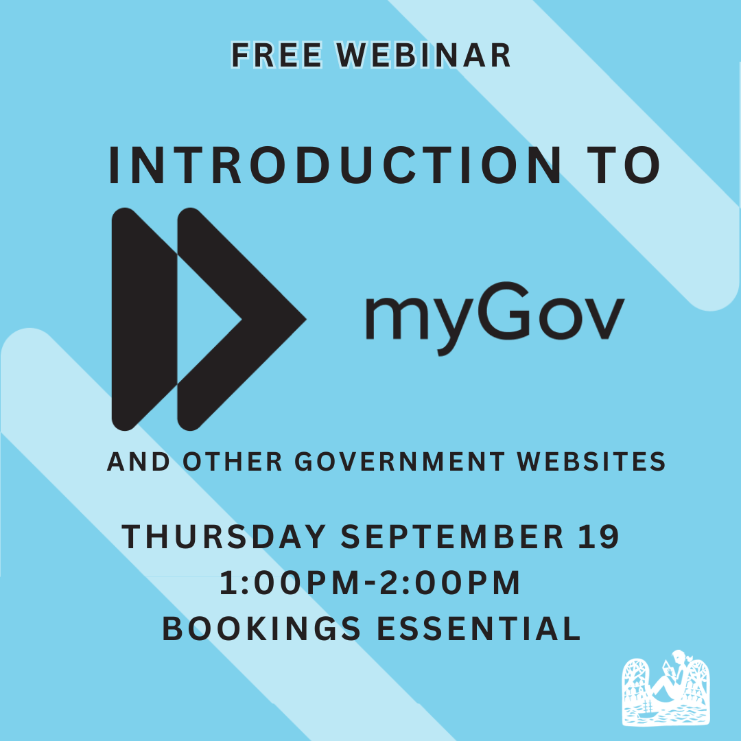 Introduction to myGov (and other government websites)