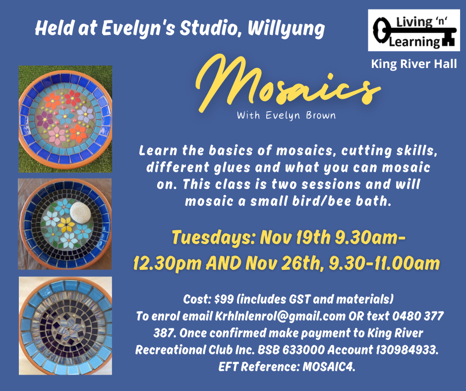 Mosaics with Evelyn Brown