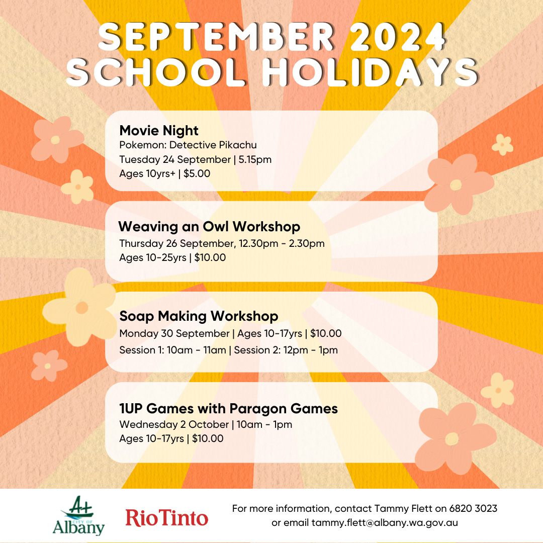 September 2024 School Holidays