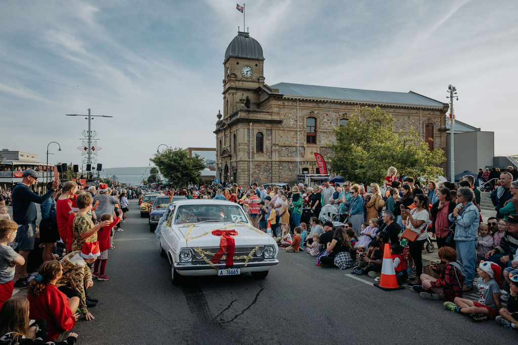 Snow, skates, and Santa at the 2024 Christmas Festival